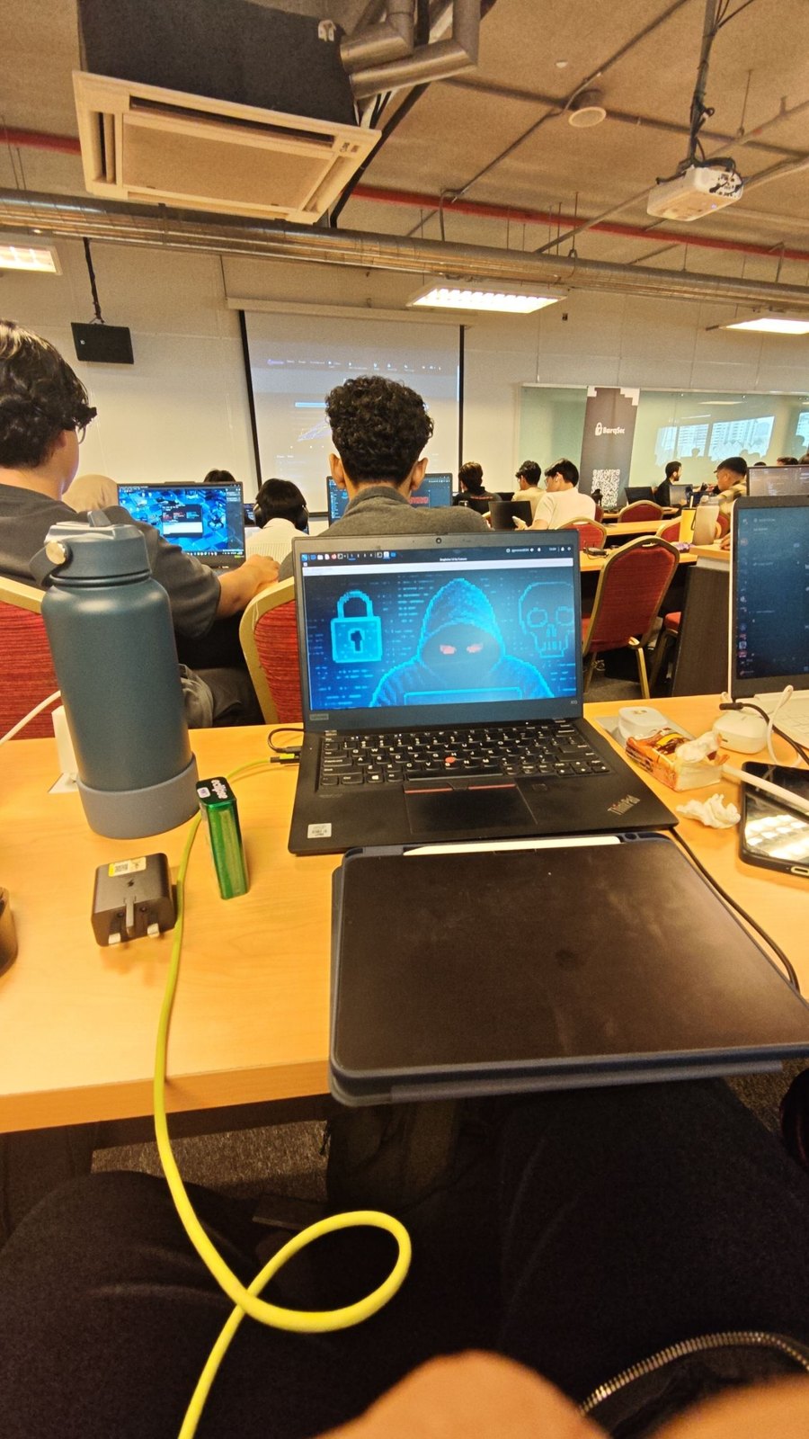 Your setup at the venue