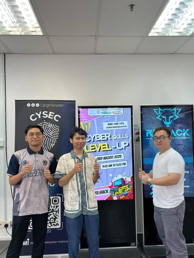 You with the CYSEC x RE:HACK banner